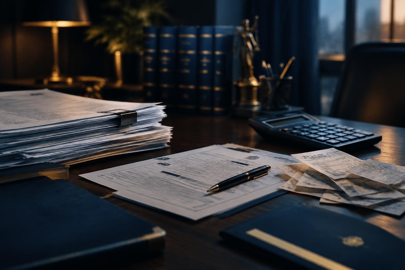 Análise de notificações fiscais e documentos tributários